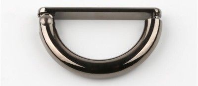 ZJ  金屬D字扣   腰帶扣 側面照